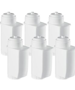Mutital 6 Stück Wasserfilter für Siemens® EQ Series, EQ3/EQ6/EQ9, EQ500, S700 | Spezialfiltersatz für Bosch® TCZ7003, TC