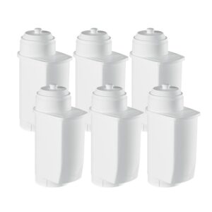 Mutital 6 Stück Wasserfilter für Siemens® EQ Series, EQ3/EQ6/EQ9, EQ500, S700 | Spezialfiltersatz für Bosch® TCZ7003, TC