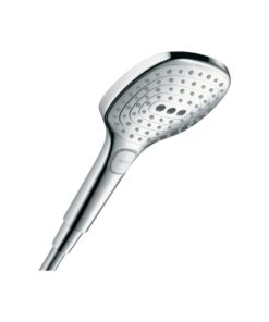 Hansgrohe Raindance Select E Duschkopf | 3 Strahlarten | Antikalk-Funktion | Chrom | 120 x 120 mm | Duschkopfประชาสัมพัน