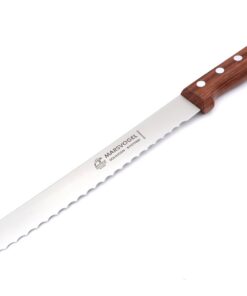 Marsvogel 82 80 12 - Holzbrotmesser für Bäckerei mit starkem Rücken und Welle, ideal für Profis und Bäckershop-Besucher