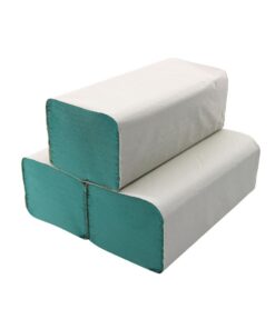 Enpack Pakla 5000 Papierhandtücher - Allzweck - Universal - Spender tauglich - 25x23 cm ZZ-Falz grün - Einweghandtücher