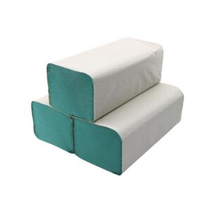 Enpack Pakla 5000 Papierhandtücher - Allzweck - Universal - Spender tauglich - 25x23 cm ZZ-Falz grün - Einweghandtücher
