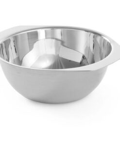 HENDI Suppenschüssel mit Griffen Edelstahl 0,35L ø120x50mm