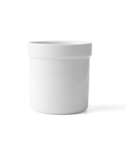 Holst Porzellan Tischabfallbecher ACS 004 weiß 13 cm - Premium Porzellan für den Tisch