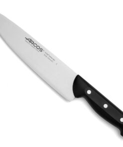 Arcos Chefmesser aus Edelstahl - Professionelles Küchenmesser für Fleisch und Gemüse, Ergonomischer Griff, Klinge 220 mm