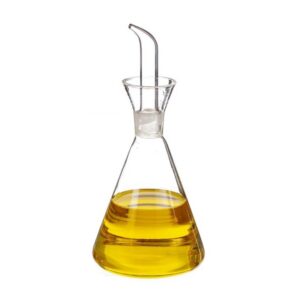 Auslaufsicherer Ölspender aus Glas für Autofahrer | 250 ml Auslaufsicherer Ölspender in Box | Glasölspender auslaufsich