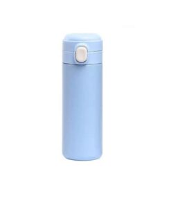 SLSKO Edelstahl-Isolierbecher Heimbüro-Trinkbecher Blue 420ml