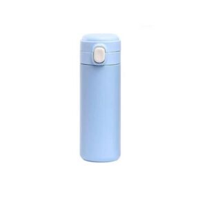 SLSKO Edelstahl-Isolierbecher Heimbüro-Trinkbecher Blue 420ml