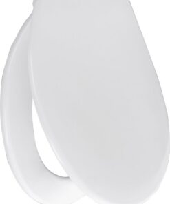 Trendline Duroplast Weiß Toilettendeckel für WC Sitz Ideal für Famillien Haushalte