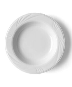 Alumina Tief-Teller 22,5 cm Reliefform „Lubin“