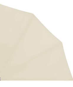 Detex® Balkonfächer Sonnenschutz Beige Wetterfest UV-beständig Faltbar