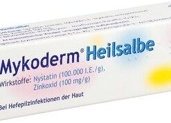 Mykoderm Salbe Engelhard Arzneimittel 25 g - Hautschutz vor Pilz-infizierten Hautausschlägen - Heilung fördern - Creme