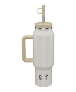 Wyld Gear Wyld Syde Travel Tumbler 30 oz (900 ml) Champagne | Heiß & Kalt | BPA-frei isolierte Thermosflasche mit bruchf