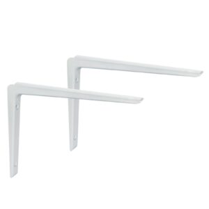 Wandmontage Regalträger 200mm x 250mm - Aluwinkel für Mikrowelle und Schwerlast Wichtig für Küche und Garten Schienendic