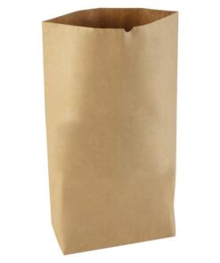 Papiersäcke 120 l braun nassfest 5er Pack - Robuste Säcke für Haus und Garten | Wasserdicht und stabil | ideal für Müll