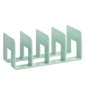 Acryl Bücherständer 4 Fächer für Büro und Zuhause Schreibtisch Organizer