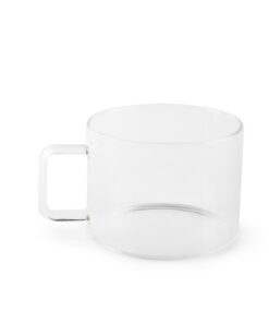 Excelsa Essential Set 6 Jumbo transparent Borosilikatglas für Hausgemachte Getränke 500 ml | Hochwertige Kristallflasche