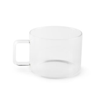 Excelsa Essential Set 6 Jumbo transparent Borosilikatglas für Hausgemachte Getränke 500 ml | Hochwertige Kristallflasche
