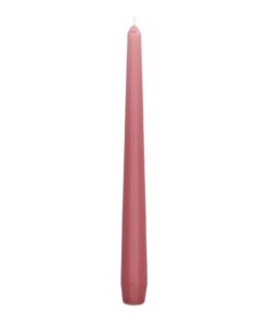 Papstar Altrosa Spitzkerzen für Leuchter, 50 Stück, 2,2 cm Ø, 25 cm hoch
