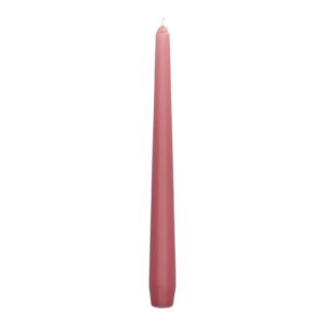 Papstar Altrosa Spitzkerzen für Leuchter, 50 Stück, 2,2 cm Ø, 25 cm hoch