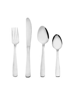 Otto Koning Hannover - Besteck Set 4 Personen, 16-teilig Edelstahl, poliert, ideal für täglichen Gebrauch | LongLife | H