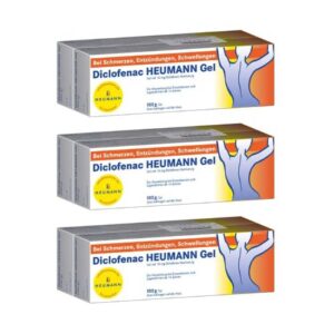 Heumann Gel DICLOFENAC 3x 200g Multipack Set