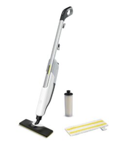 Kärcher Dampfreiniger SC 2 Upright - Aufheizzeit 30 s - für Haushalte - für Fliesenputzen - 1600 W Heizeistung, 0,4 l Ta