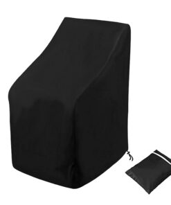Abdeckhaube für Gartenstühle & Stapelstühle – winterfest, UV‑beständig, 64×64×70/120 cm