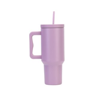 XIAOGUDONG 40OZ Eisbecher Vakuumisolierter Edelstahlbechergeeignet für Wasser Eistee Oder Kaffee