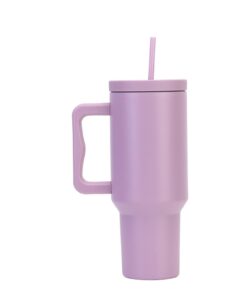XIAOGUDONG 40OZ Eisbecher Mit Vakuumisolierung, Edelstahlbecher Für Wasser und Eistee, Idealer Autobecher Mit Griff