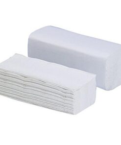 5000 Falthandtücher - Naturpapier - 25x23 cm - 1-Lager - V-Falz