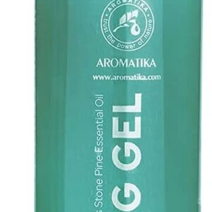 Kühlgel mit Menthol und Zirbenöl für Muskelentspannung - Sportgel zur Erfrischung und Belebung - Rücken-, Knie-, Schulte