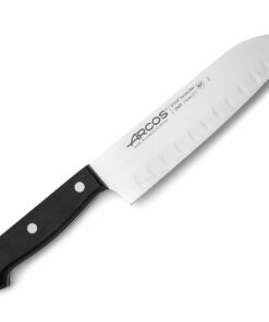 Arcos Santoku-Messer aus Edelstahl - Scharfes Japanisches Messer für Fisch, Fleisch und Gemüse - Ergonomischer Griff aus