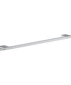 Hansgrohe AddStoris Chrom-Badetuchhalter für verdeckte Wandmontage im Badezimmer | Hansgrohe AddStoris Badetuchhalter,