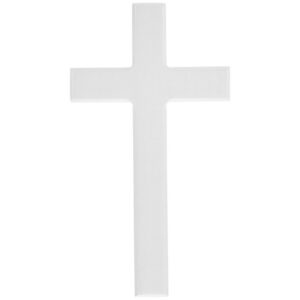 Zerodeko Heiliges Kreuz - Religiöser Kreuzschmuck für Christliche Kruzifix Wandbehang - Rustikal Holz - Stehend - Oliven