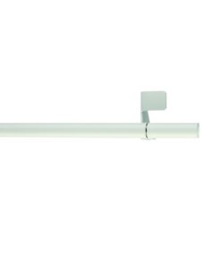 Verstellbare Klemmstange 80–110 cm – Metall, Weiß