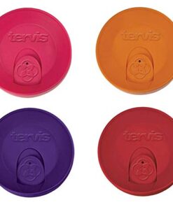Tervis Royal Purple 24 oz Tumbler mit Travel Lid für Erwachsene im Büro und auf Reisen - Keine Angst zu trinken - 4 Stüc