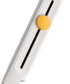 HOTO Einziehbarer Universalmesser Sicherheitsmesser 18 mm scharfe Cutter Messer mit Rostschutz, ideal für Büro und Zuhau