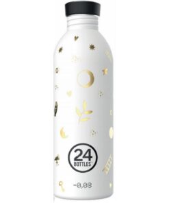 24BOTTLES Urban Thermoflasche, 1 Liter, umweltfreundlich, BPA-frei, Edelstahl, italienisches Design, luftdicht, thermisc