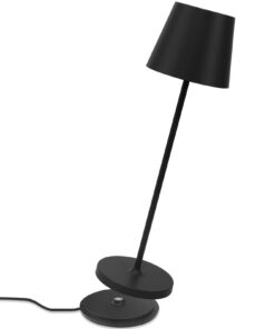 K-Bright Dimmbare LED Akku Tischleuchte Warme Lichtfarbe Für drinnen und draußen | K-Bright Dimmbare LED Akku Tischleuc
