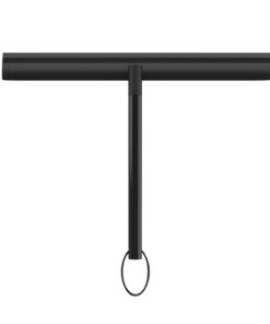 Radikor Schwarz Duschabzieher 26cm Silikon Edelstahl Kern für Spiegel und Glas-Reinigung in der Dusche und Badezimmer