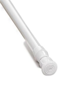 Teleskopstange Ohne Bohren Für Badezimmer Fenster Kleiderschrank, 9 Größen, Rutschfest, 30-50cm(DIA 13mm), #Gardinensta
