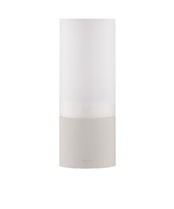 blomus Windlicht FarO - Edler Teelicht in Beige - Für stimmungsvolle Beleuchtung - Ø 7 cm, H 18,5 cm blomus Windlicht F