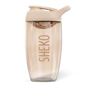 Sheko Balance Shaker - 550ml Premium Eiweiß Shaker - Auslaufsicher & 100% BPA frei - Protein Shaker für Abnehmende