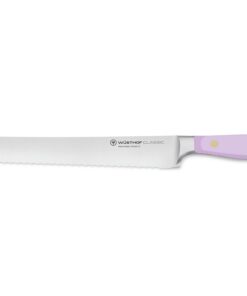 WÜSTHOF Classic Präzisions-Doppelwelle Brotmesser 23 cm für Küchenprofessionale und -fanatiker in Lila