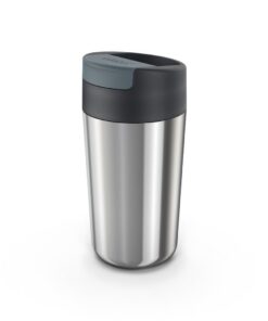 Joseph Joseph Sipp Reisebecher: hygienisch, auslaufsicher, wiederverwendbar, isolierter Kaffee- & Teesusted mit Deckel -