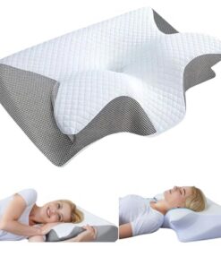 Seladi Airflow Pro Nackentherapiekissen für Schnarcher & Schlafapnoe – Atmungsaktive Nackenunterstützung & Waschbarer Be