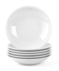 Holst Porzellan Teller tief 21 cm Coupform "Katja" weiß - 6er Set COUP 21T