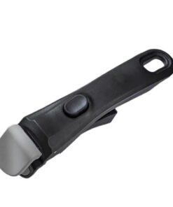 Abnehmbarer Topfgriff Hitze- & Rutschfester Griff für Töpfe & Pfannen, 10KG Tragfähigkeit (Schwarz) - Verschnellter Abba