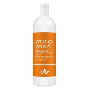 Crysalis Lotus Fragrance Oil für Kerzen-, Seife-, Wachsfläschchen- und Diffusionsmischung – Dauerhafter Duft – 16.9 oz /